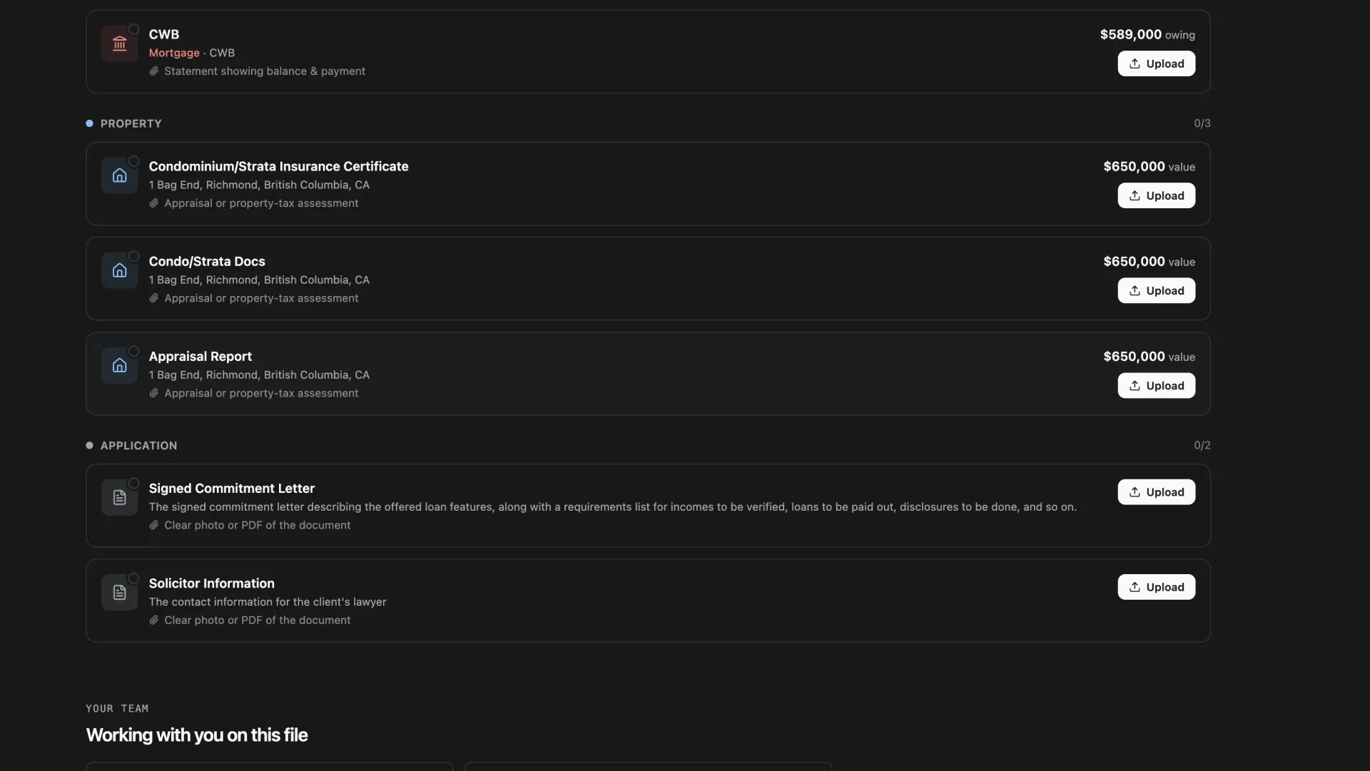 Grid desktop document collection view